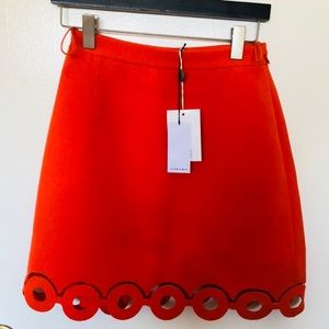 NWT Carven A-line skirt FR36